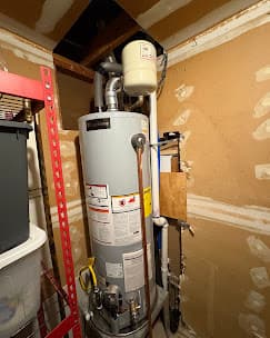 Water heater installation