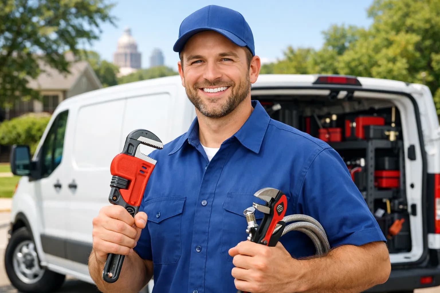 The JB Plumbing team in Austin, Texas