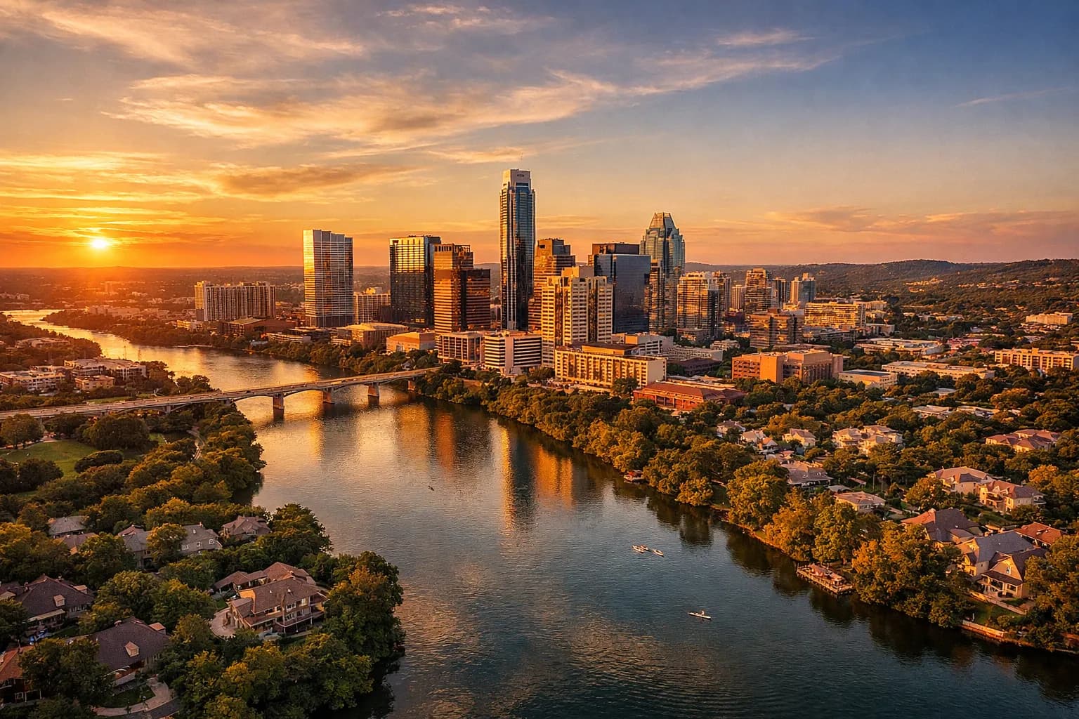 Austin, Texas skyline